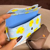 جاعینکی دخترانه فانتزی طرحدار چرمی
